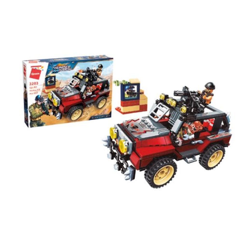 Bloco de Montar Keepplay Jeep de Operações Especiais