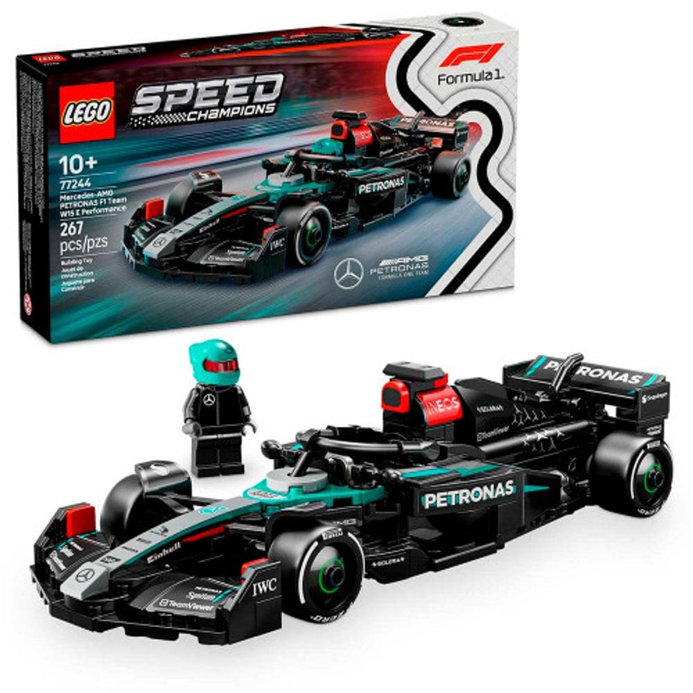 LEGO Speed Champions Mercedes AMG F1 W15 267 Peças 77244