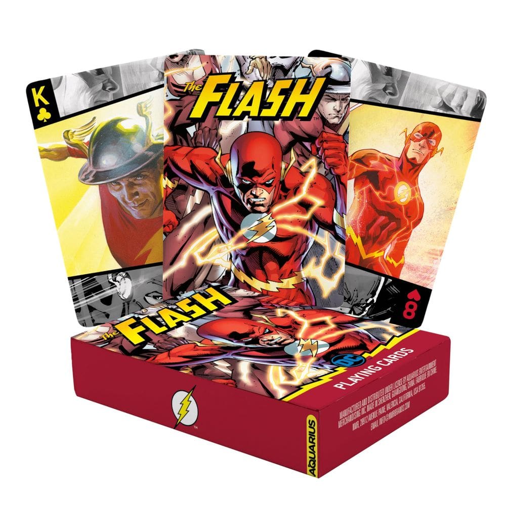 Cartas de baralho AQUARIUS DC Comics The Flash
