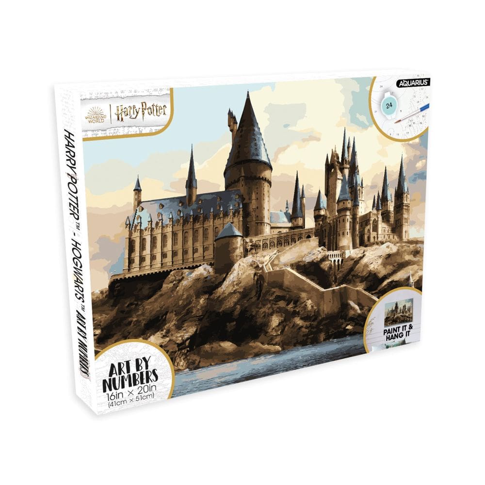 Kit de pintura por números AQUARIUS Harry Potter Hogwarts Art