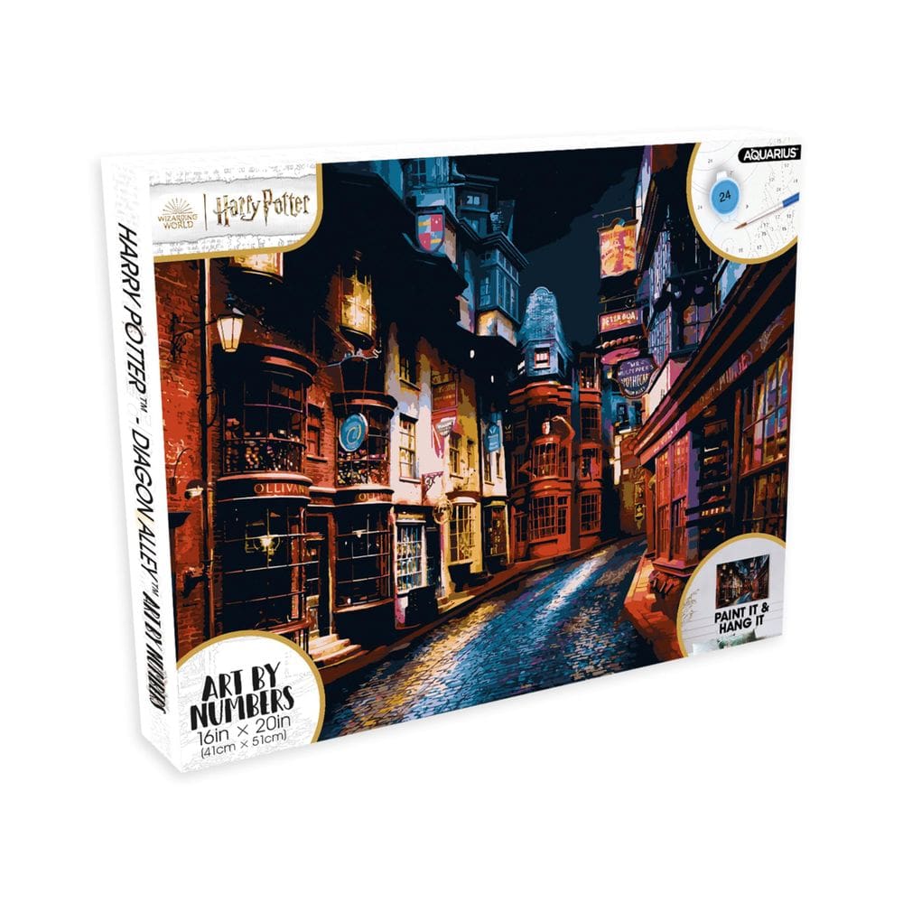 Kit de pintura por números AQUARIUS Harry Potter Diagon Alley