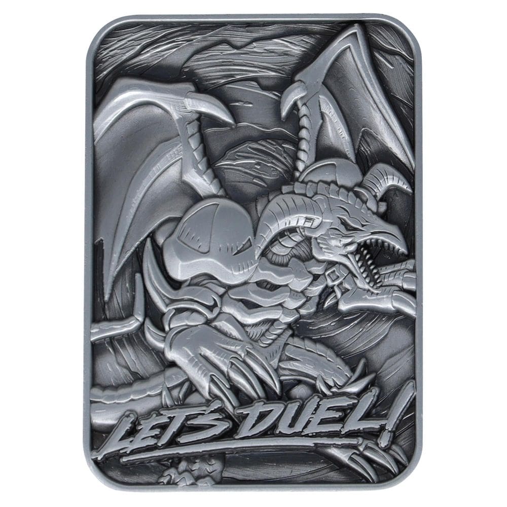 Cartão de metal de edição limitada Yu-Gi-Oh! B. Dragão da Caveira