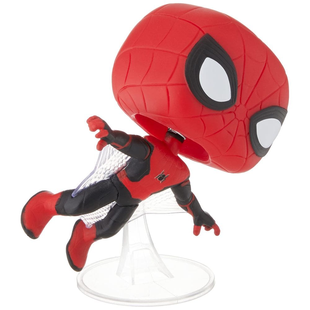 Brinque Funko Pop! Traje atualizado Marvel Spider-Man No Way Home