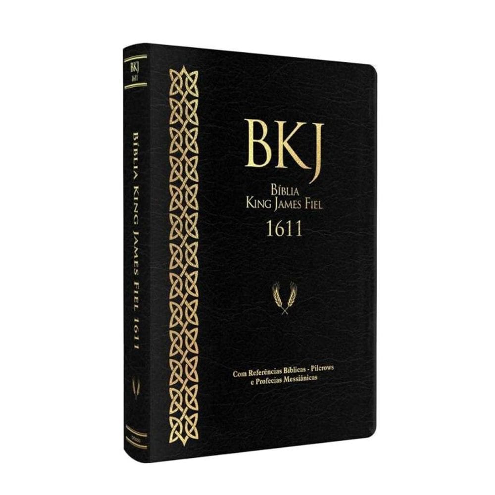 Biblia King James Fiel 1611 - Standard - Preta - Bv Books