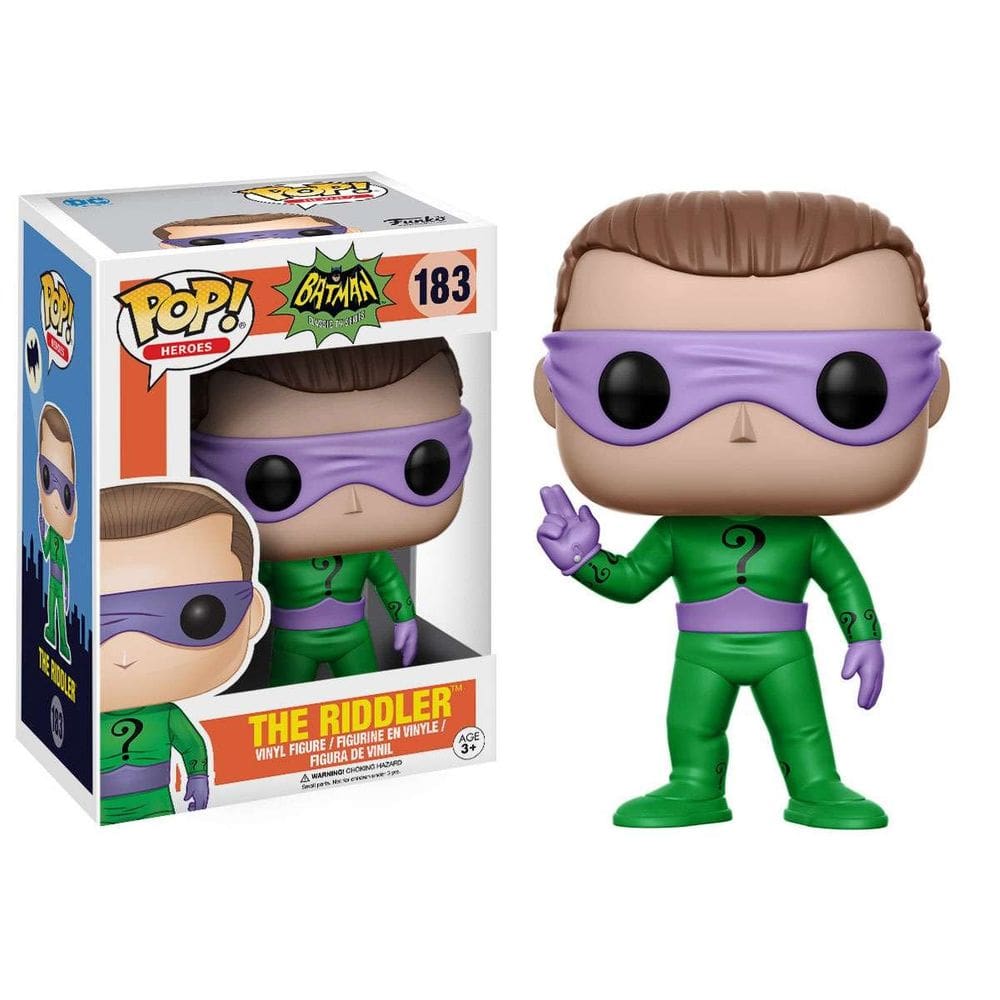 Boneco de ação Funko POP Heroes DC Heroes Riddler