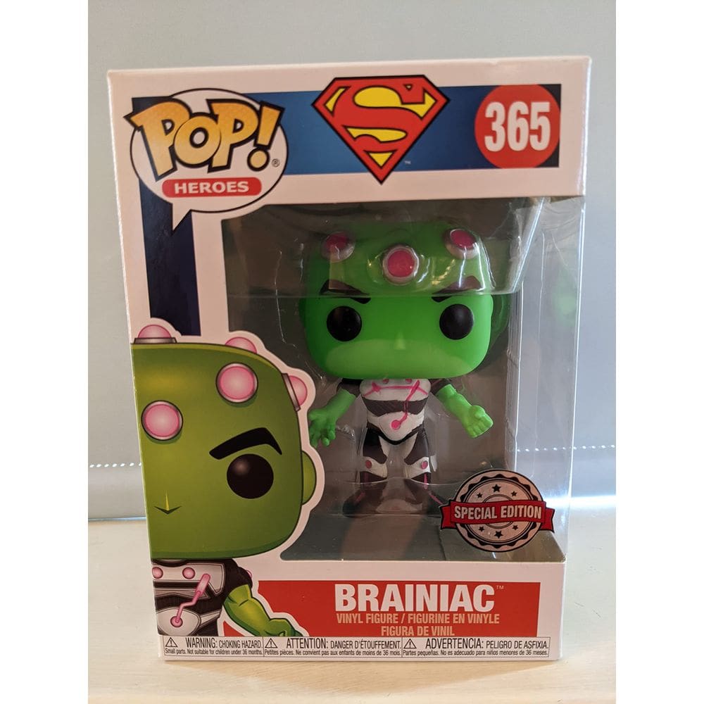Funko Superman Pop! Estatueta Brainiac Exclusive #365