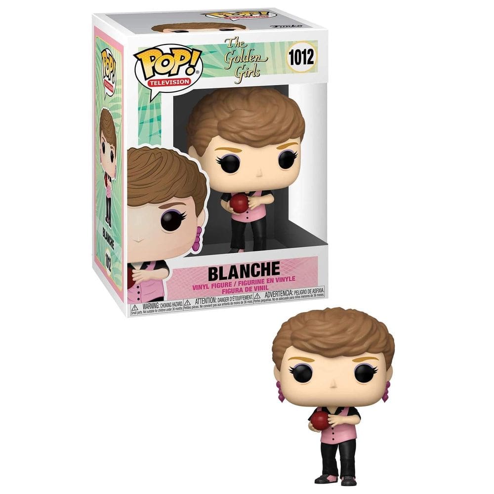 Toy Funko POP TV Golden Girls Blanche em uniforme de boliche