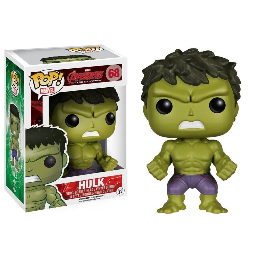 Boneco de brinquedo Funko Marvel Avengers 2 Hulk