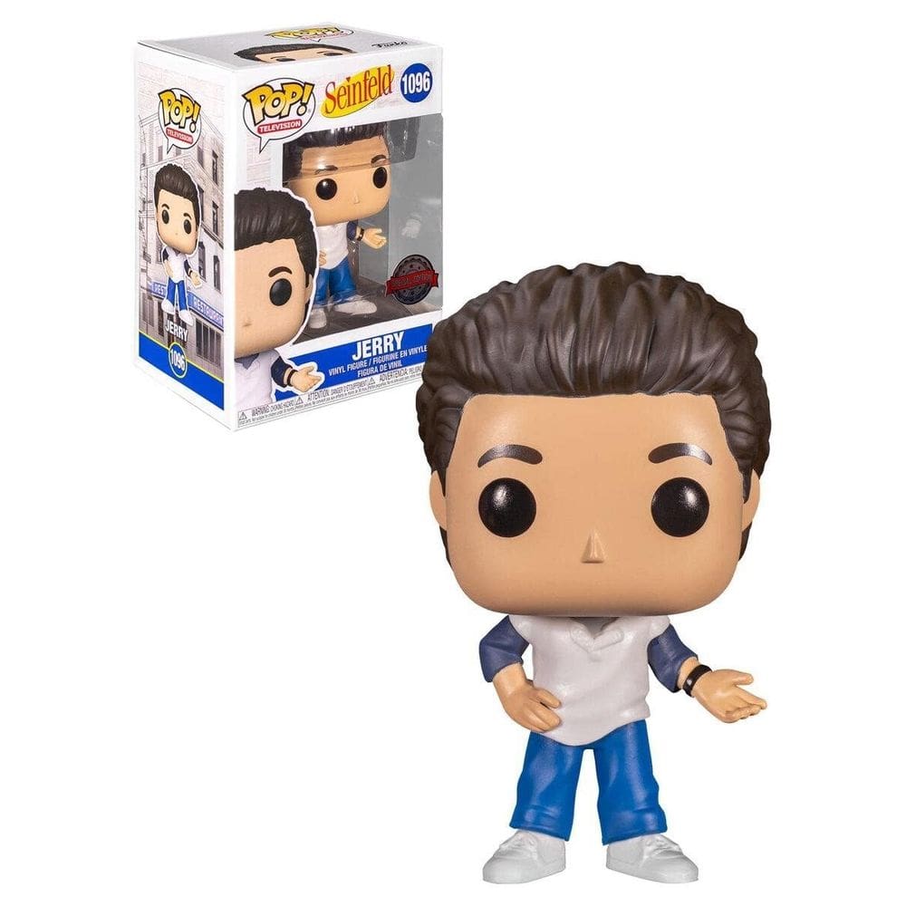 Boneco de brinquedo colecionável Funko POP! Televisão Seinfeld Jerry