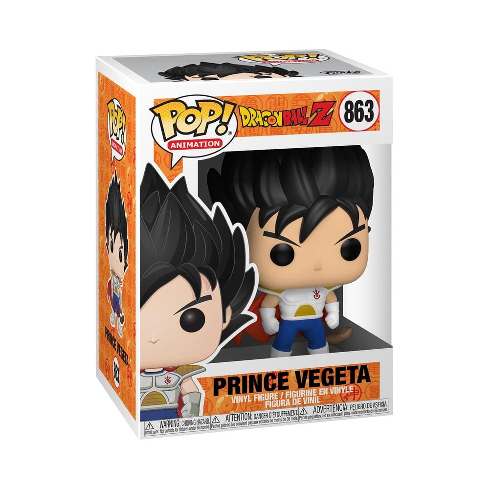 Boneco de ação Funko Pop! Animação Dragonball Z Child Vegeta