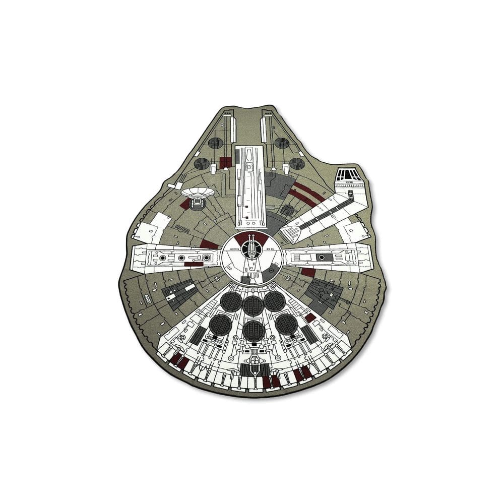 Tapete Area Star Wars Han Solo`s Millennium Falcon 100% poliéster