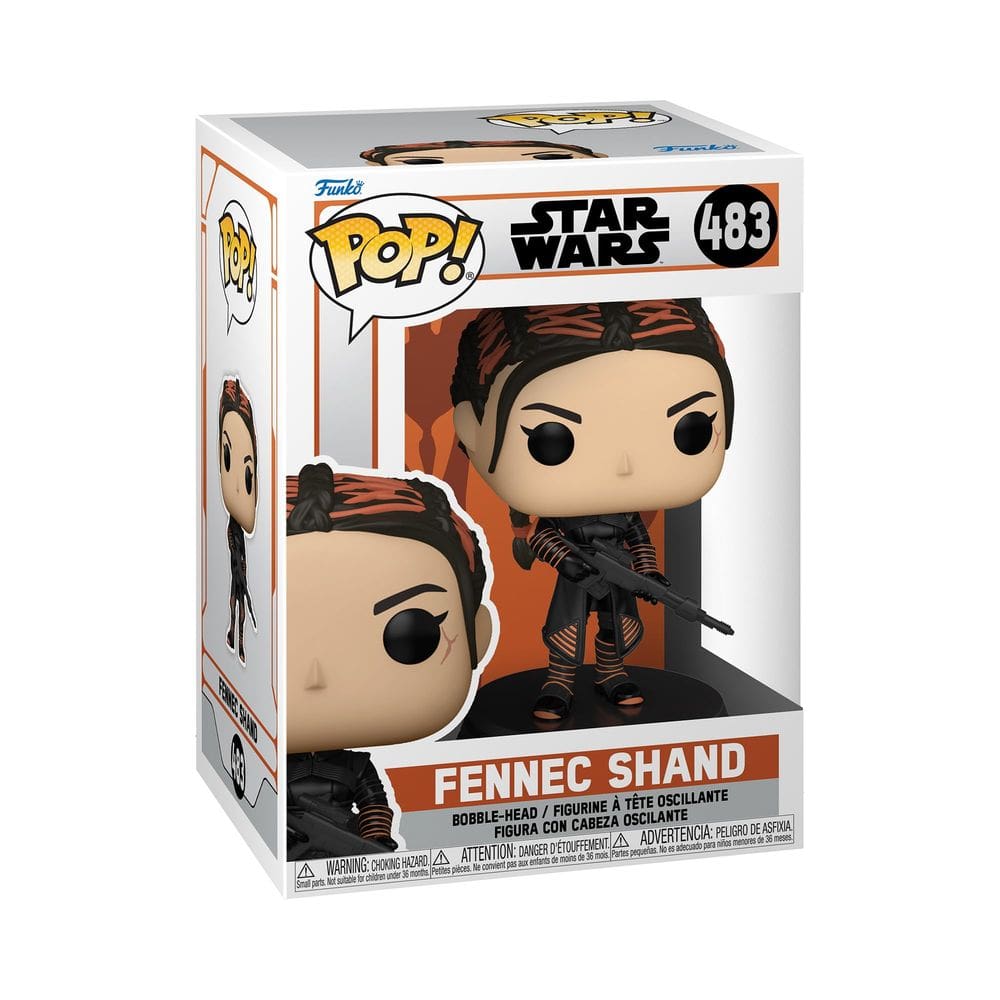 Vinil Bobblehead Funko Pop! Star Wars: O Mandaloriano Fennec Shand