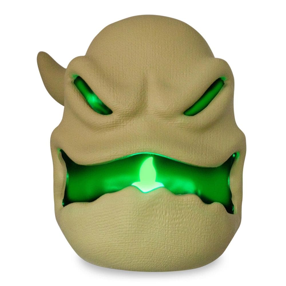 Vela LED cintilante sem chama The Nightmare Before Christmas da Disney com temporizador automático | Colecionável oficialmente licenciado