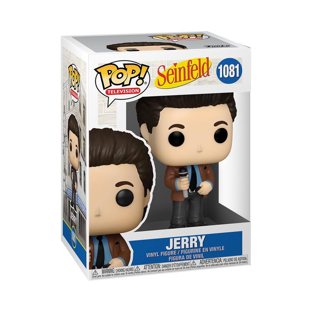 Figura de ação Funko POP TV Seinfeld Jerry fazendo stand-up