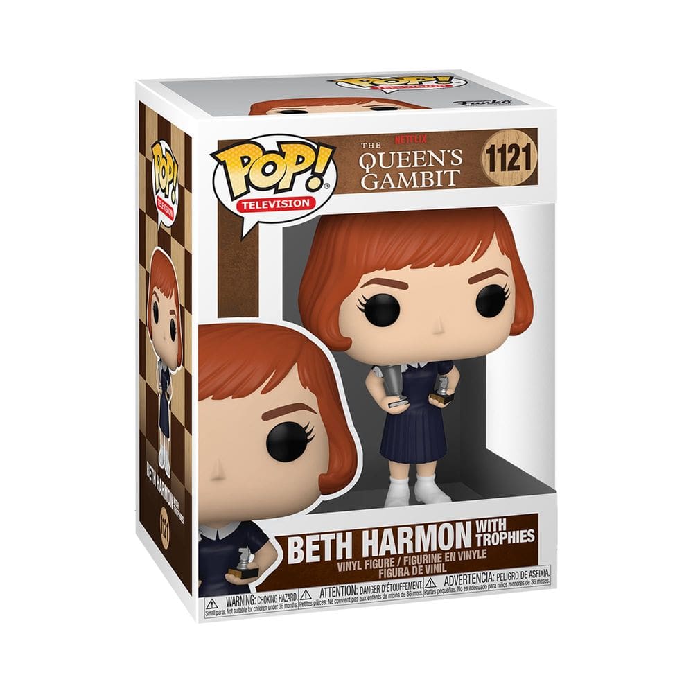 Boneco de vinil colecionável Funko POP TV The Queen`s Gambit