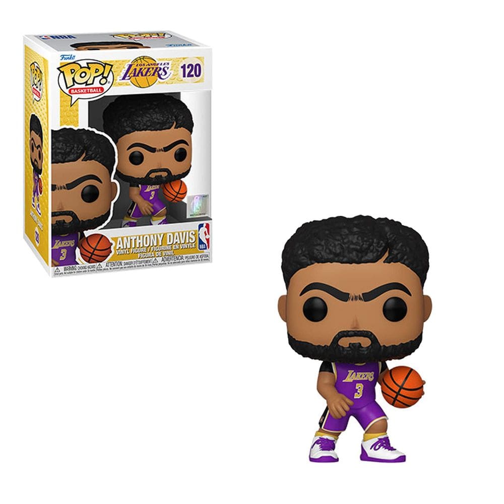 Funko Pop! Camisola roxa de 9,5 cm do NBA Lakers Anthony Davis