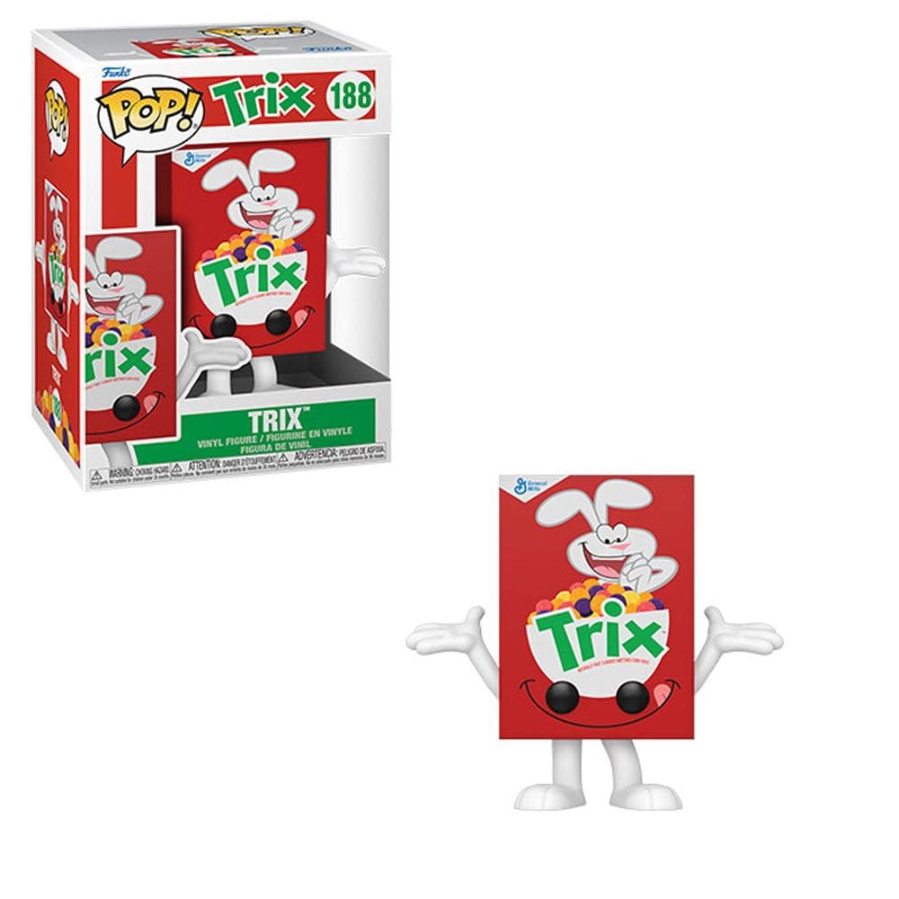 Funko Pop! Figura de caixa de cereal General Mills Trix de vinil 7,62 cm