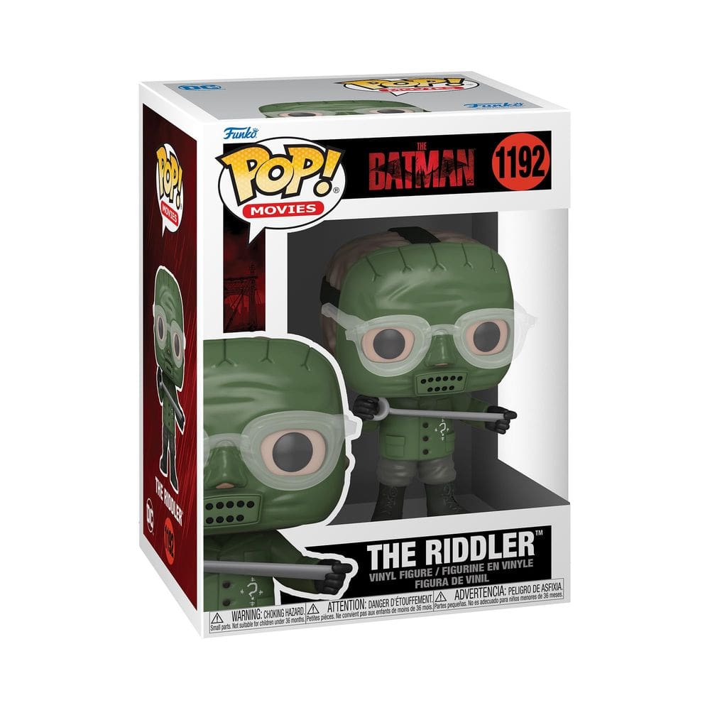 Boneco de vinil Funko Pop The Batman The Riddler 10 cm