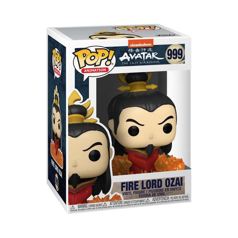 Figura colecionável POP in A Box Funko Animation Avatar Ozai