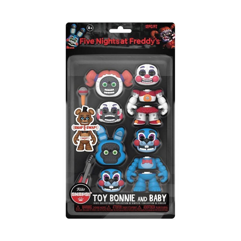 Funko Snaps colecionáveis! Cinco noites no Freddy`s Bonnie & Baby