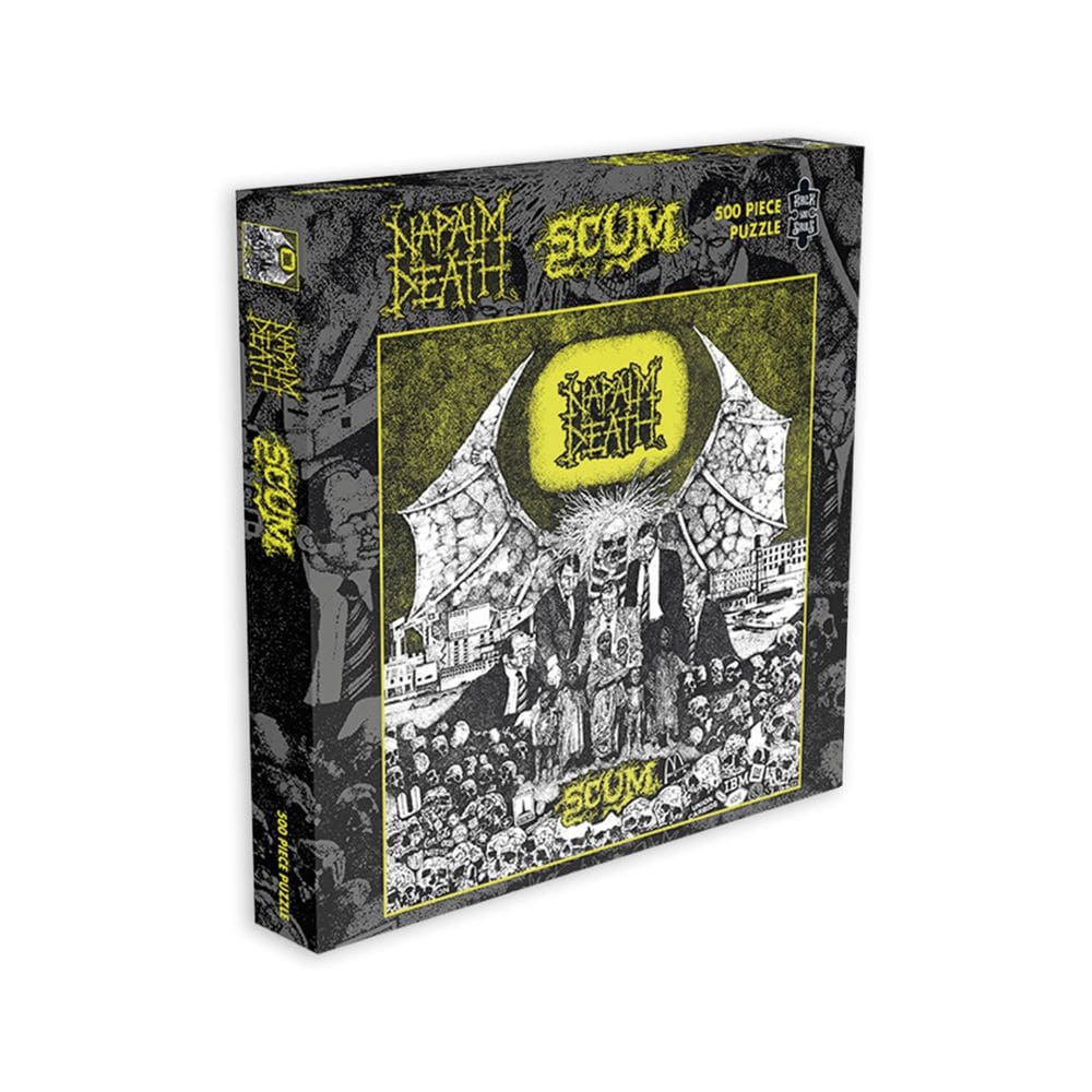 Quebra-cabeça Napalm Death Scum Band Logo 500 Peças