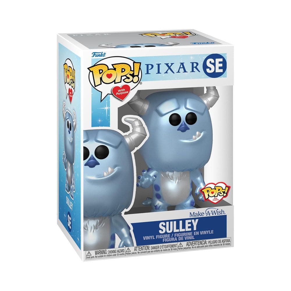Figura Funko Pop! Disney Faça um desejo Sulley (Metálico)