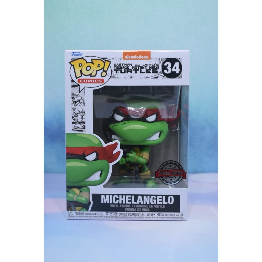 Boneco de vinil Funko Pop! Quadrinhos Teenage Mutant Ninja Turtles