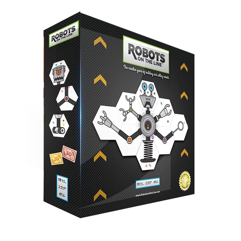 Jogo de tabuleiro Golden Bell Studios Robots On The Line