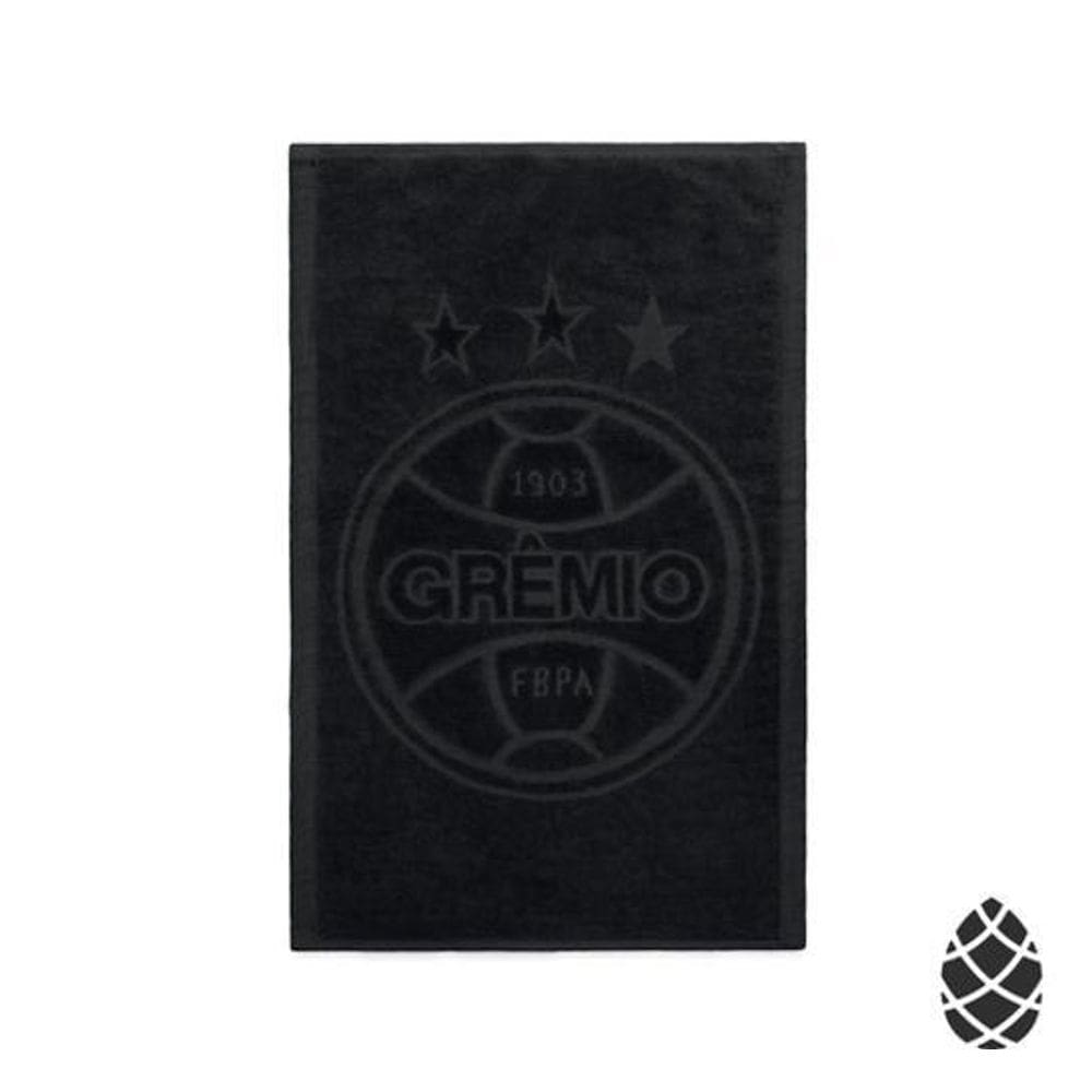 Toalha De Academia E Mão 33X50 Buettner Grêmio Preto