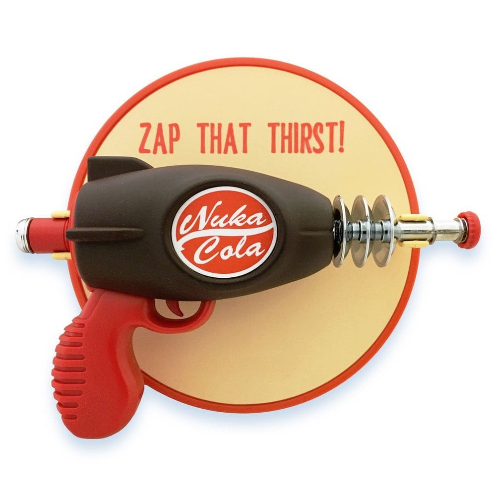 Boneco de ação FanWraps Fallout Nuka Cola Blaster Wall Armory