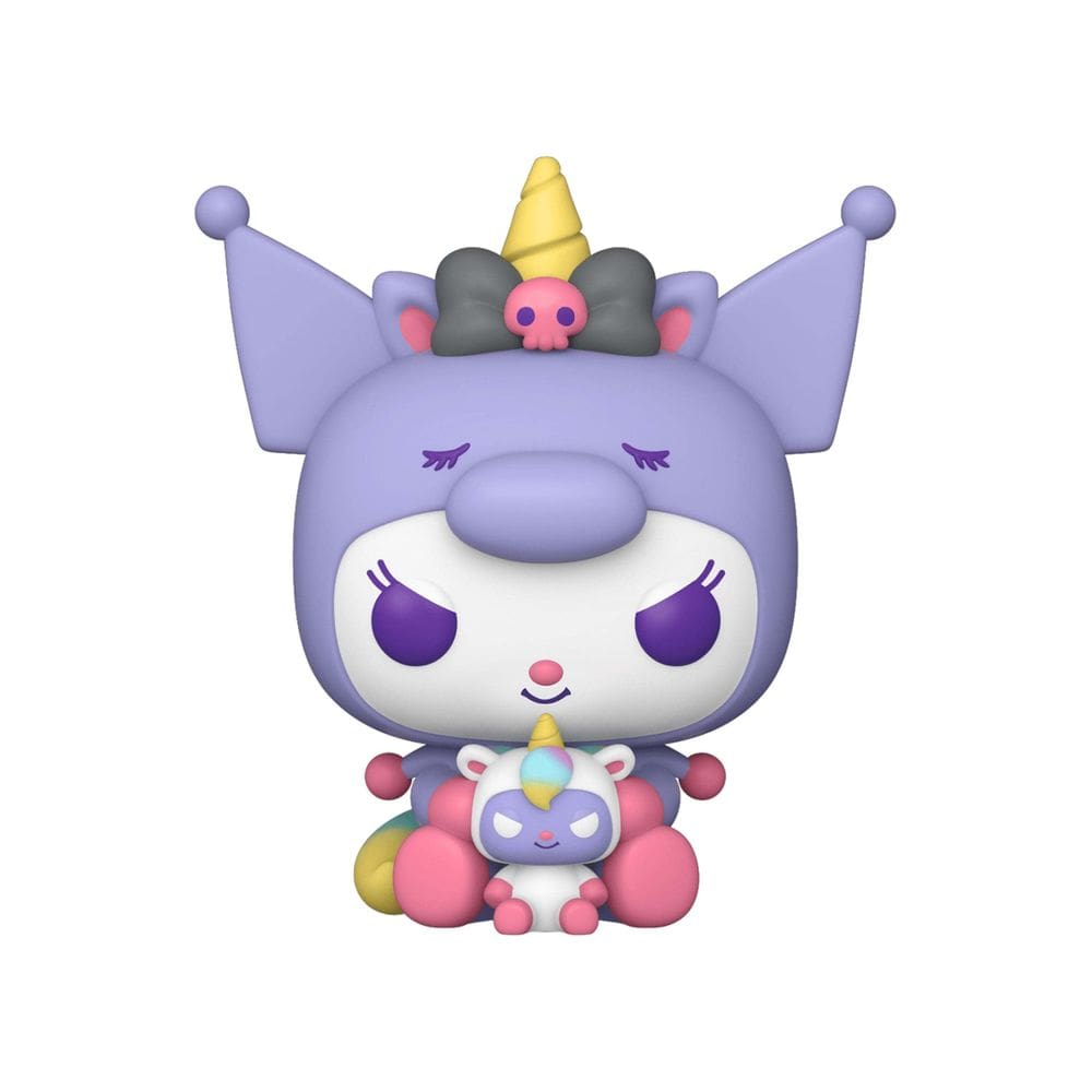 Figura Funko Pop! Animação Sanrio Hello Kitty Kuromi Unicorn