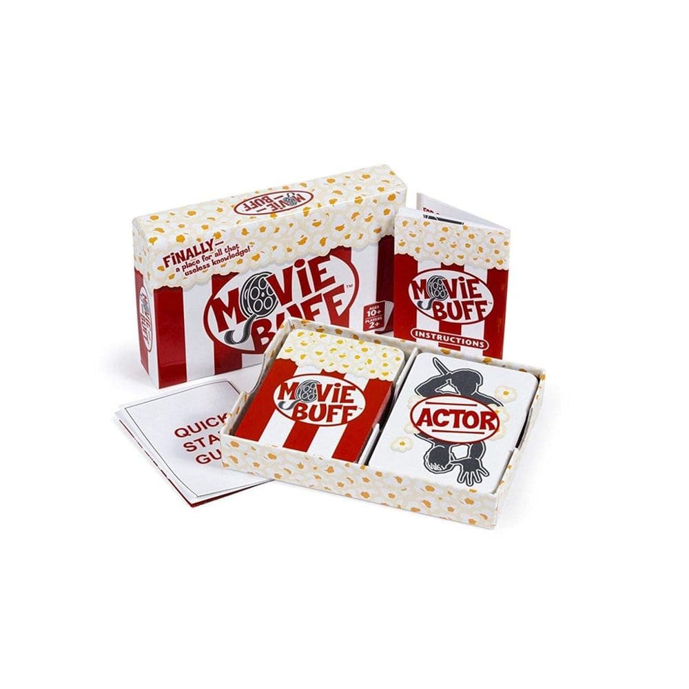 Curiosidades sobre filmes e jogos de cartas Movie Buff Golden Bell Studios