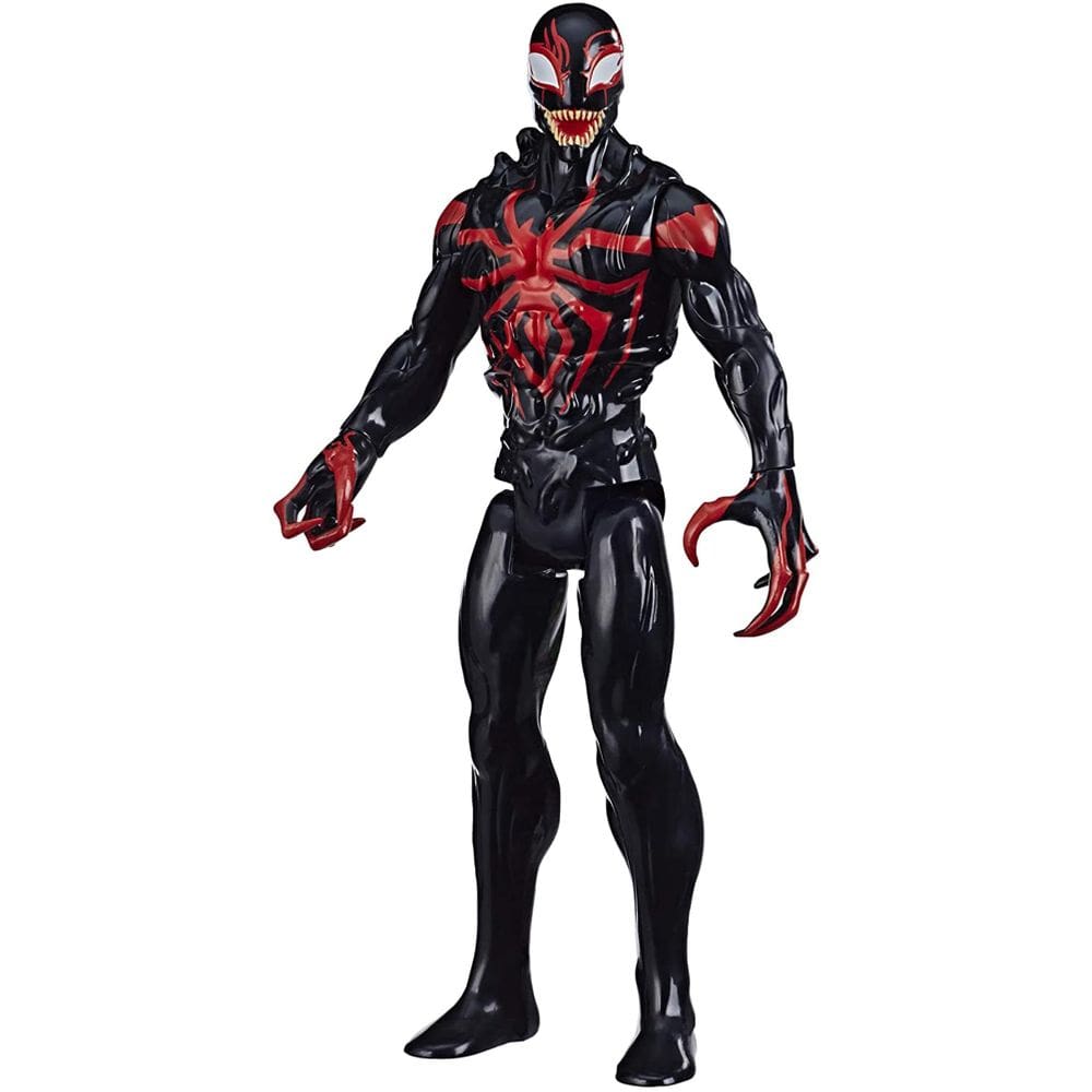 Boneco de ação Spider-Man SPD MAX Venom Titan Miles Morales