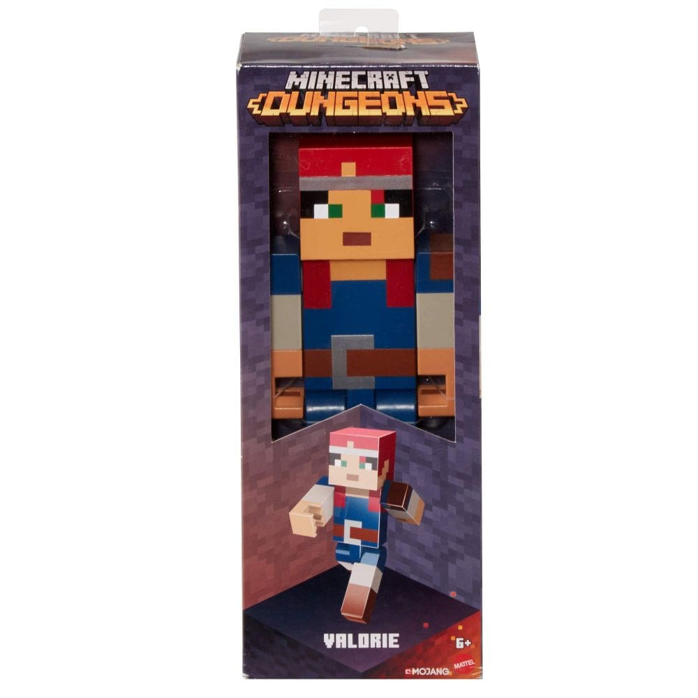 Figura de ação Minecraft Valorie em grande escala para crianças