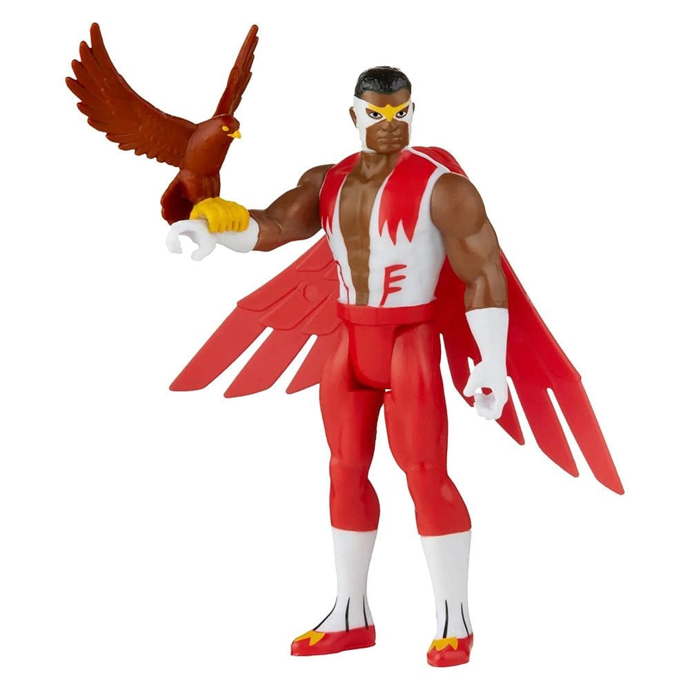 Boneco de ação Marvel Legends Series Retro 375 Falcon