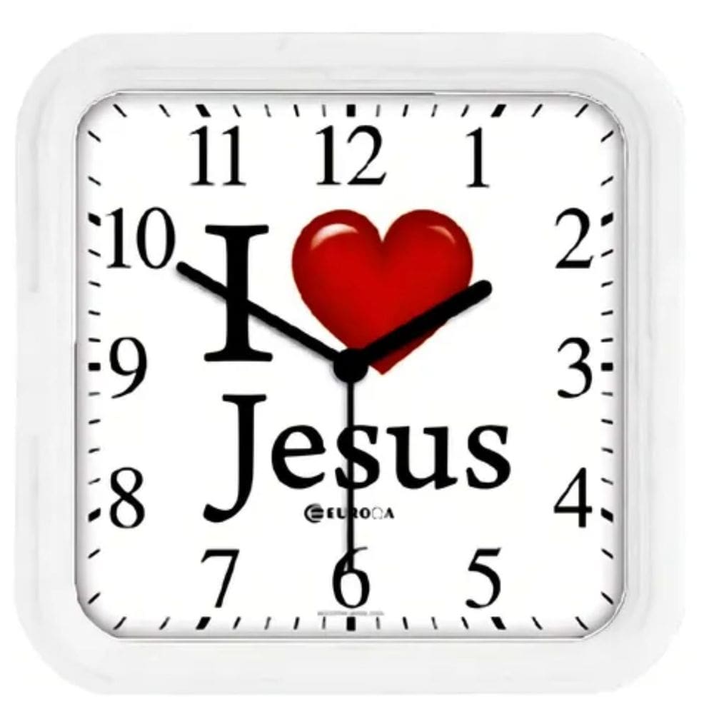 Relogio de Parede Branco TWI Eurora 6592 141