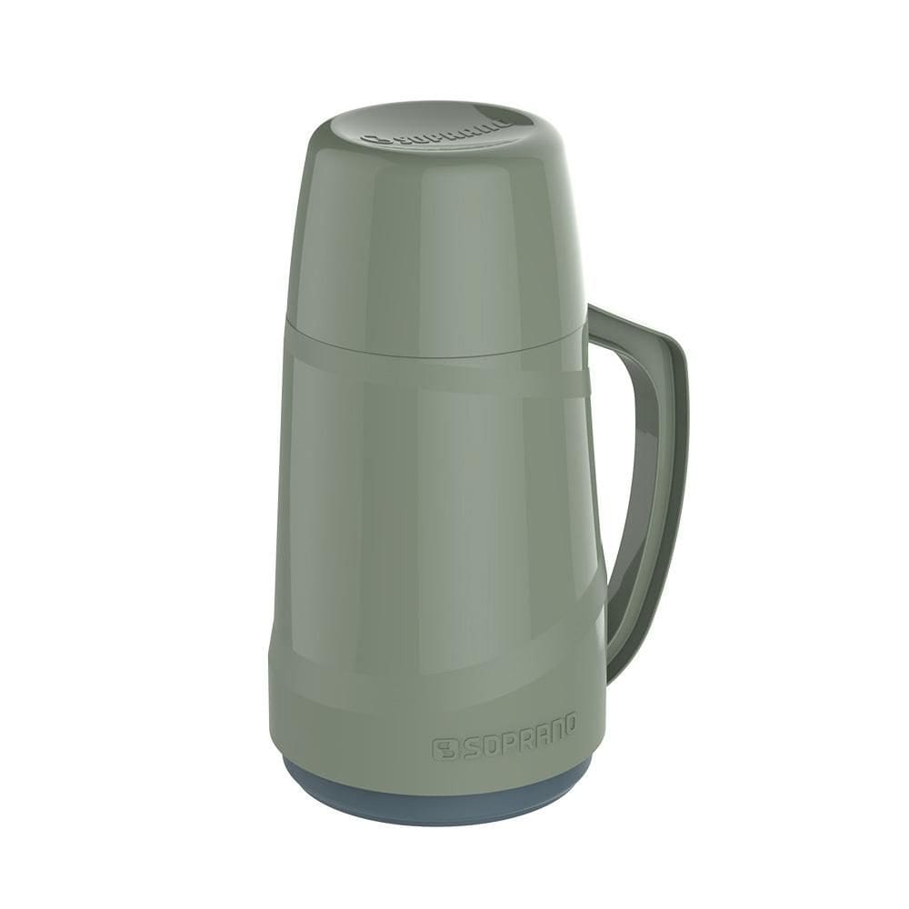 Garrafa Termica Cristal 500ml Verde