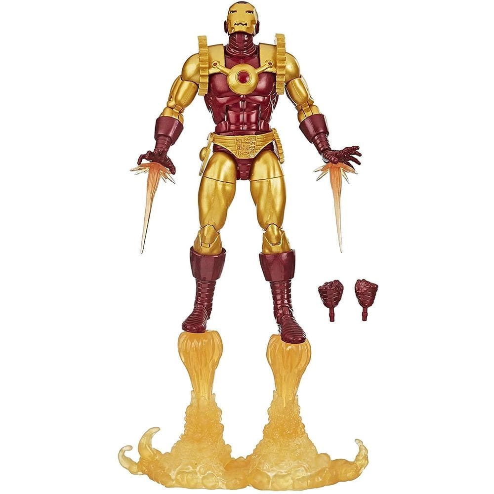 Boneco de ação Marvel Hasbro Legends Iron Man 2020 15cm