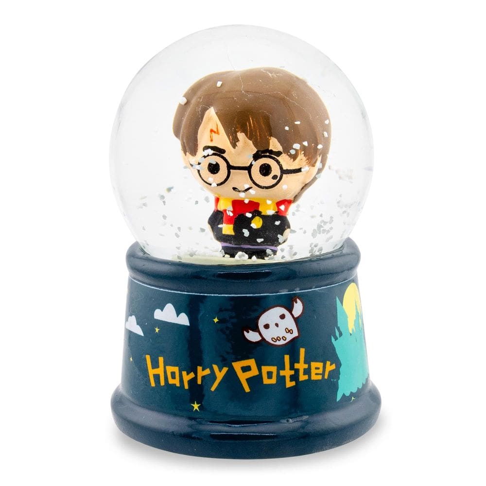 Globo de neve prateado Buffalo Harry Potter Chibi Castle 55m