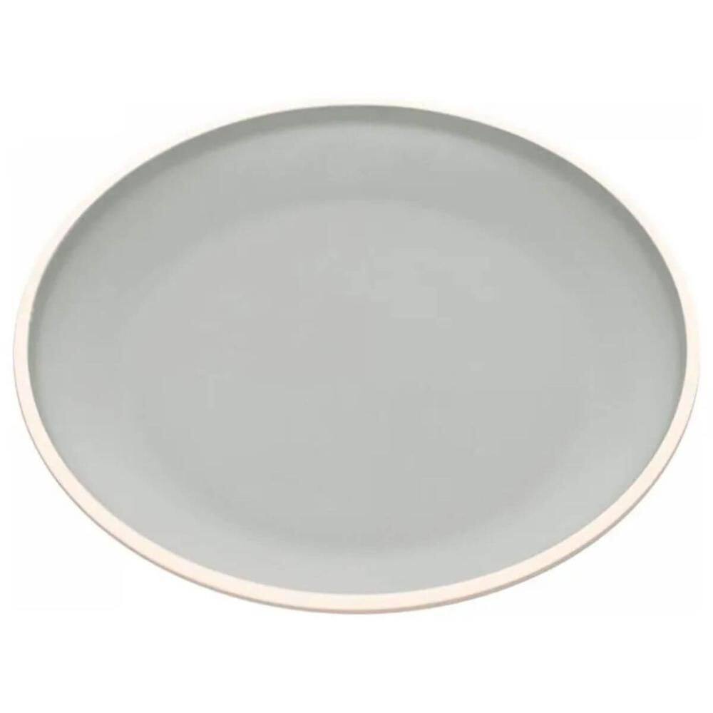 Prato De Sobremesa Melamina Class Cinza 21,5cm Wolff Servir Entrada Avulso