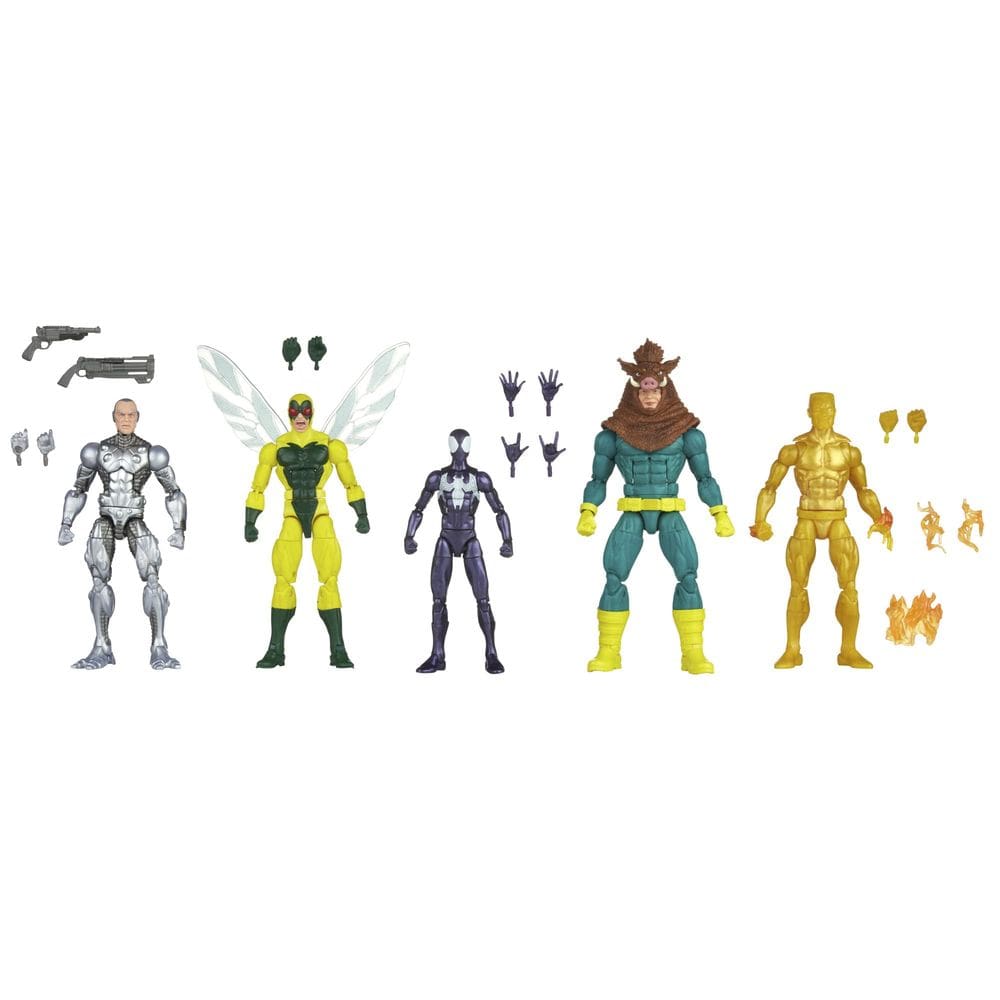Figuras de ação Spider-Man Marvel Legends Series x5 Kids 4+