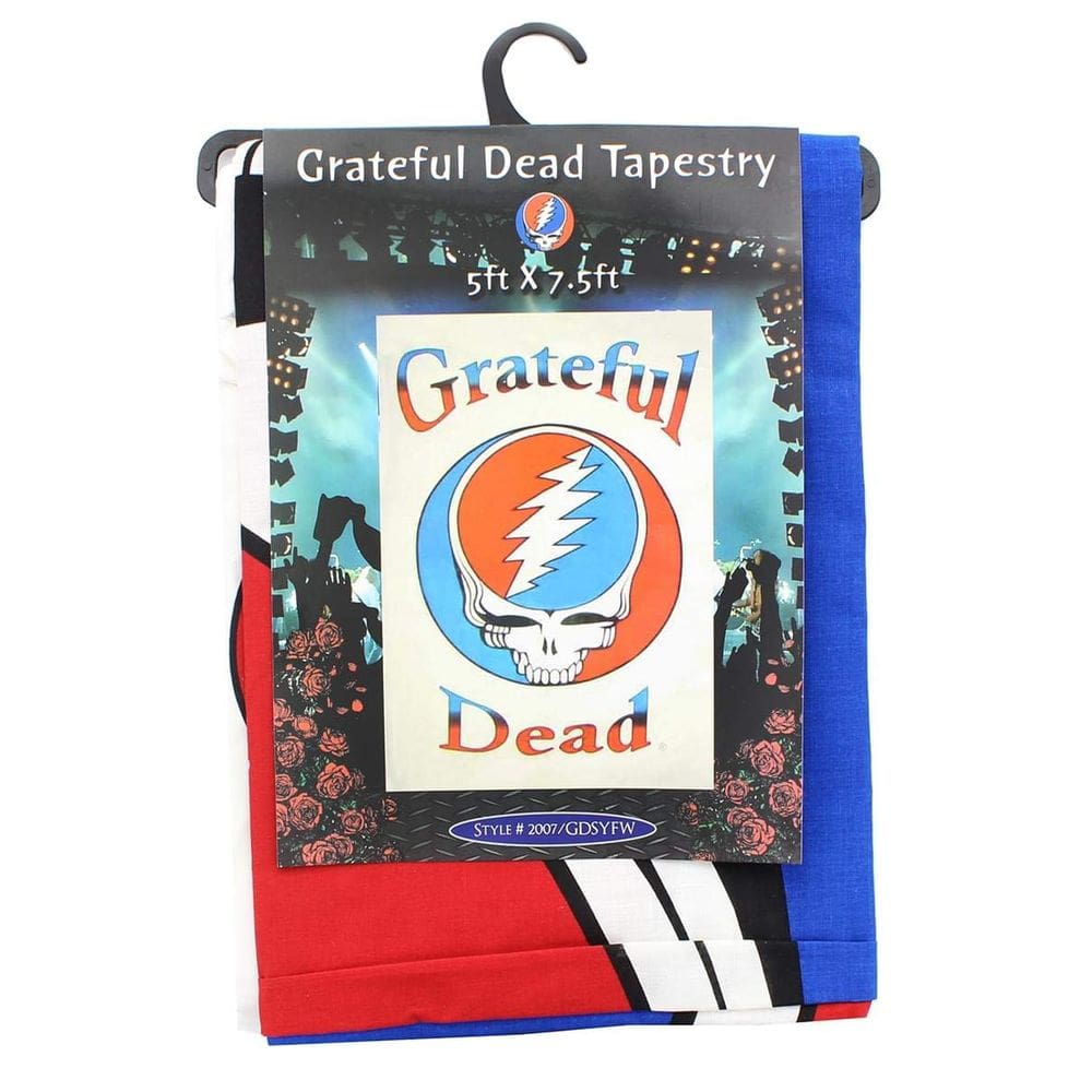 Tapeçaria JUST FUNKY Grateful Dead Steal Your Face Logo 152x229cm