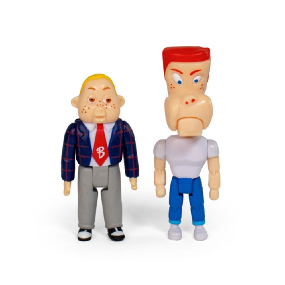 Boneco de ação Super7 Pee Wee`s Playhouse Randy & Billy