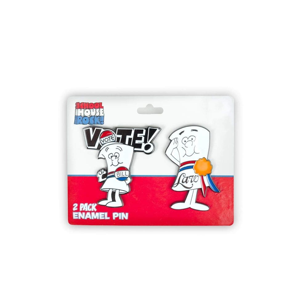 Coleção de pinos Surreal Entertainment Schoolhouse Rock Bill Law