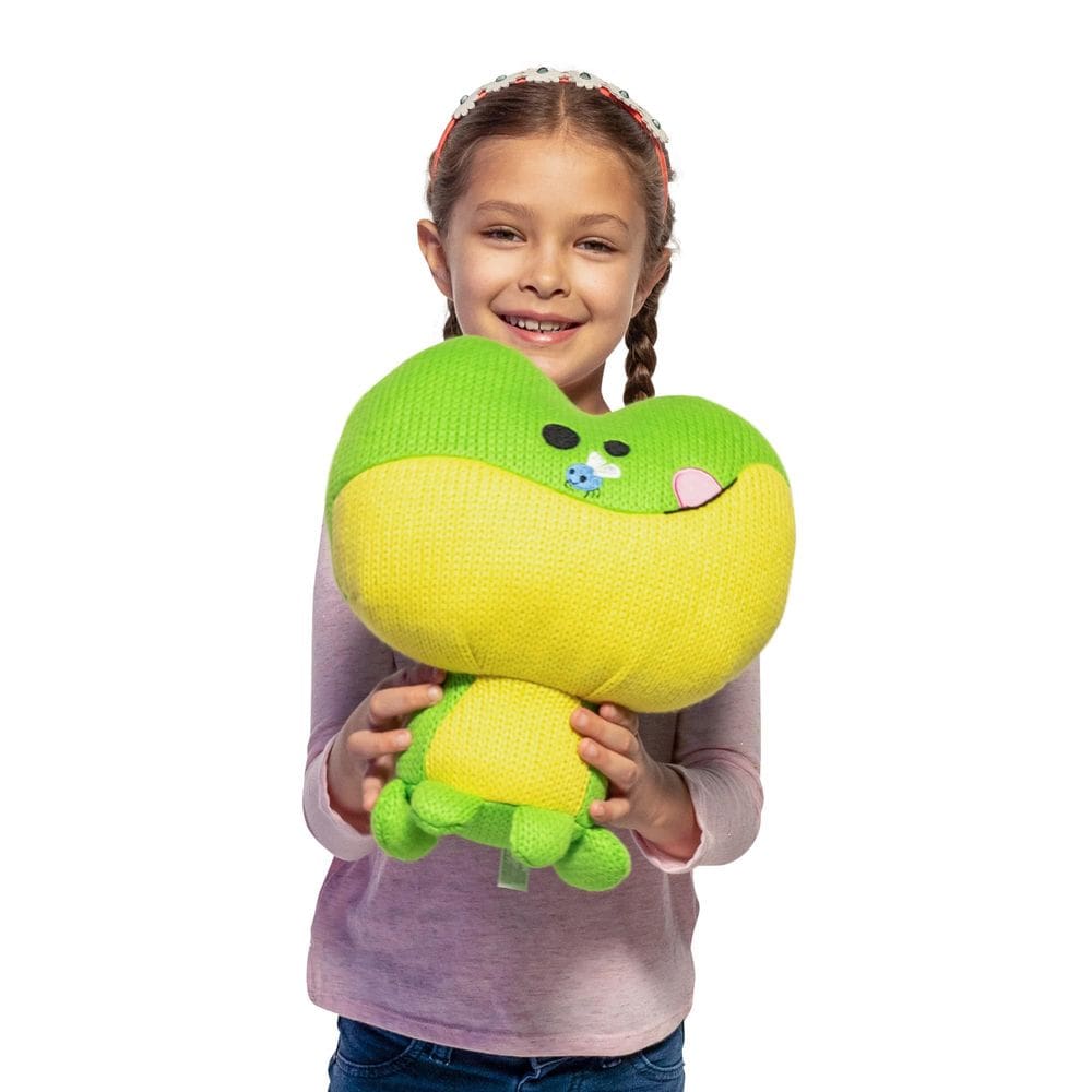 Brinquedo de pelúcia Ami Amis Jumbo Pickle Crochet 25 cm de altura
