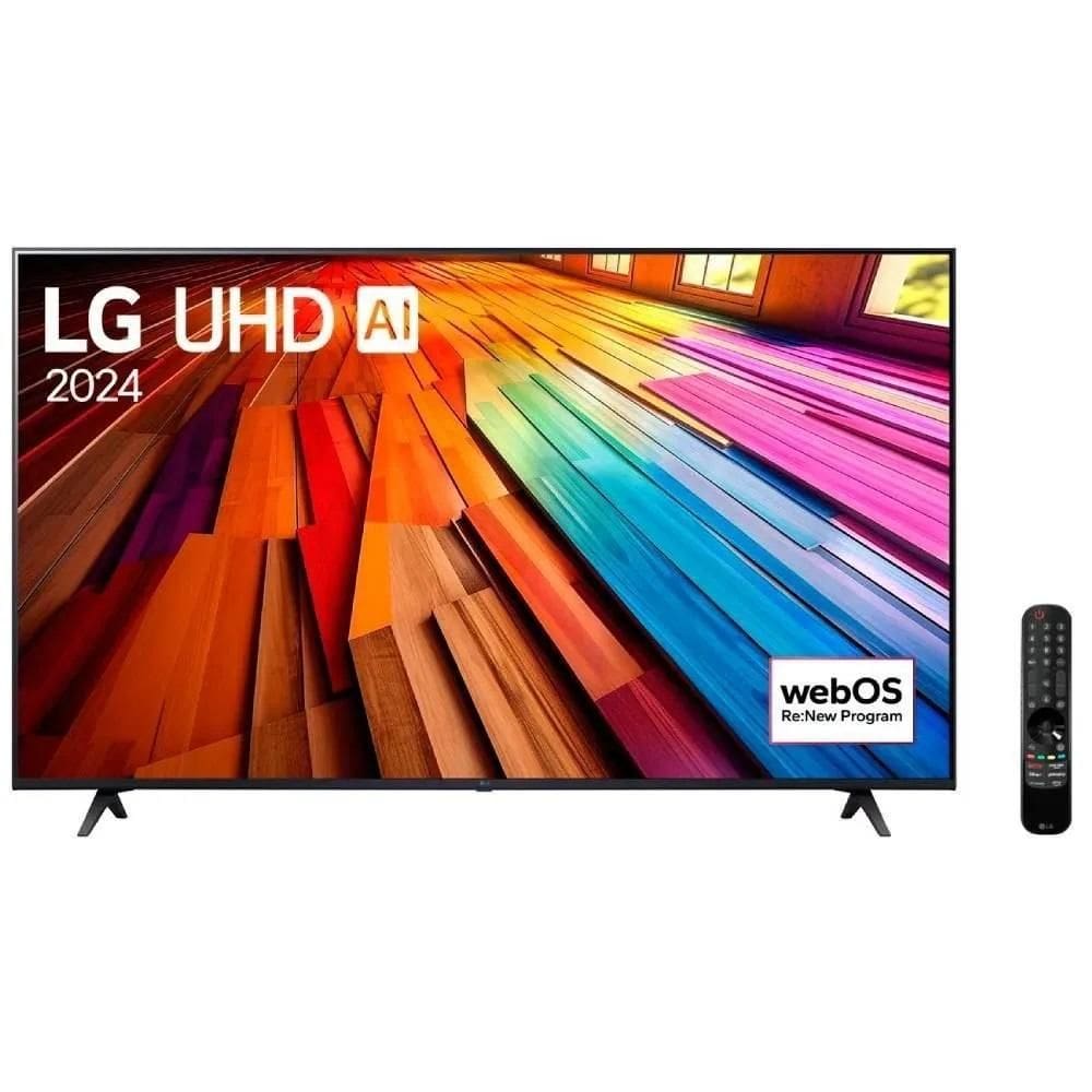 Smart TV LG 55” 4K Ultra HD 55UT8050PSA com Controle Smart Magic + Ubook Kit 10 Livros Digitais Geek