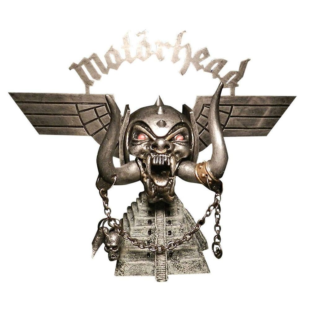 Estátua Motörhead Lemmy Kilmister Warpig Tusk Skull Pyramid