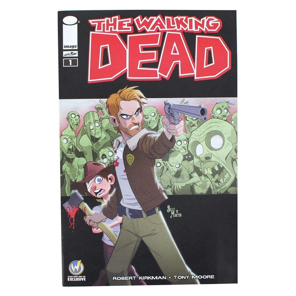 Comic Book Image Comics The Walking Dead #1 WW Tulsa Variant