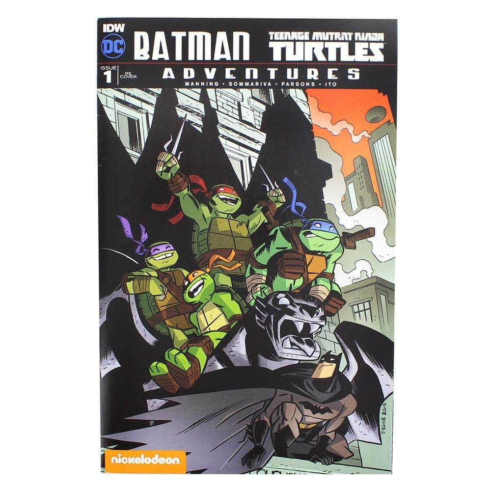 História em quadrinhos Batman e Teenage Mutant Ninja Turtles #1