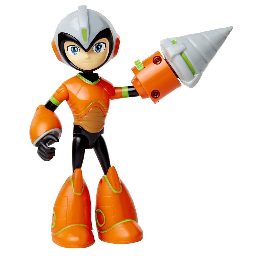Boneco de ação Megaman Fully Charged Deluxe Drill Man